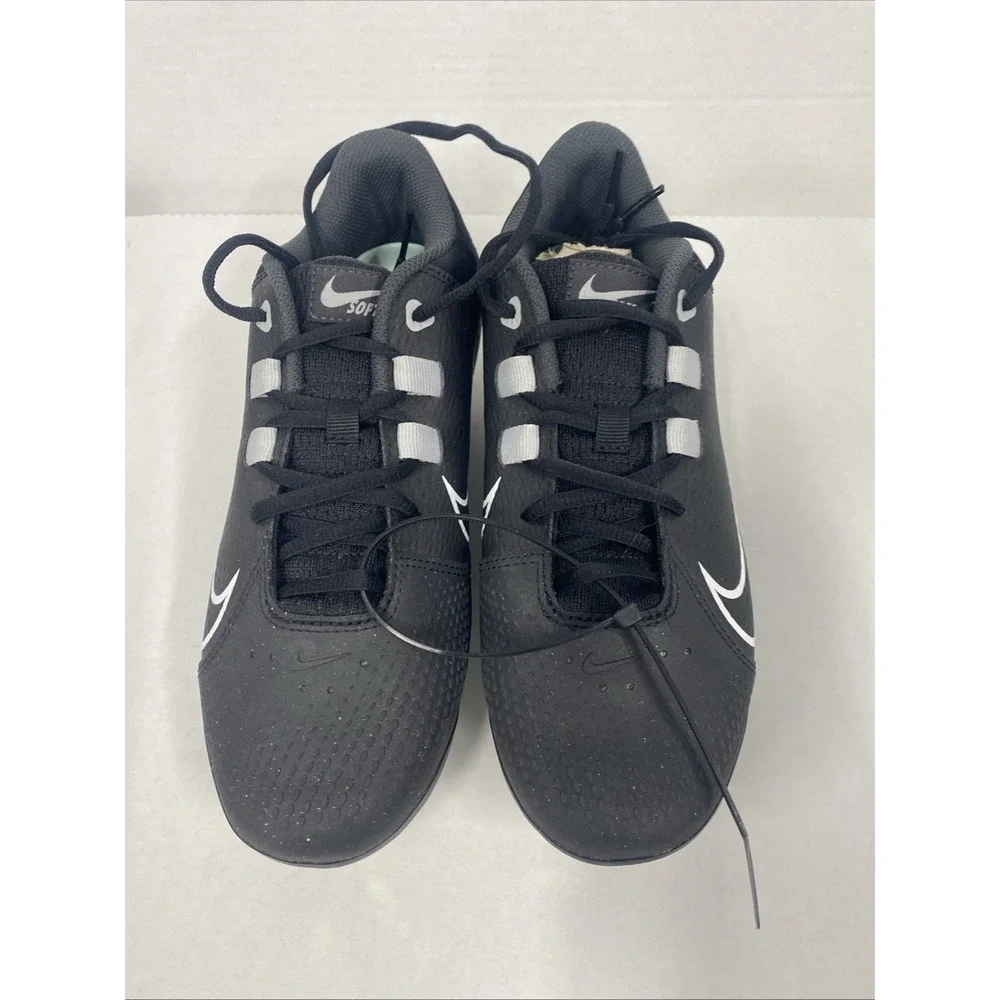 NIKE Softball Metal Cleats Wm's Size 7.5  SFBL‎ Hyperdiamond 4 RENEW CUSHIONING